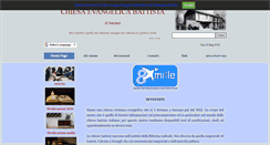 Desktop Screenshot of chiesabattistasarzana.it